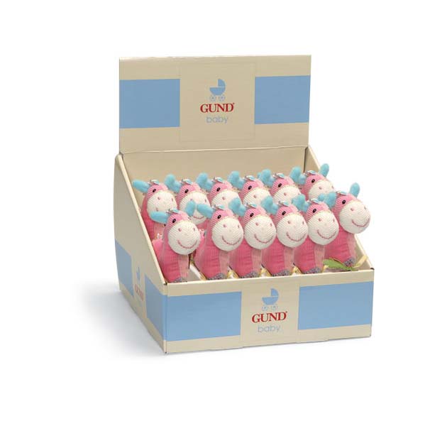 Gund Pinkaboo the Horse Rattle Toys Teether Baby Toy