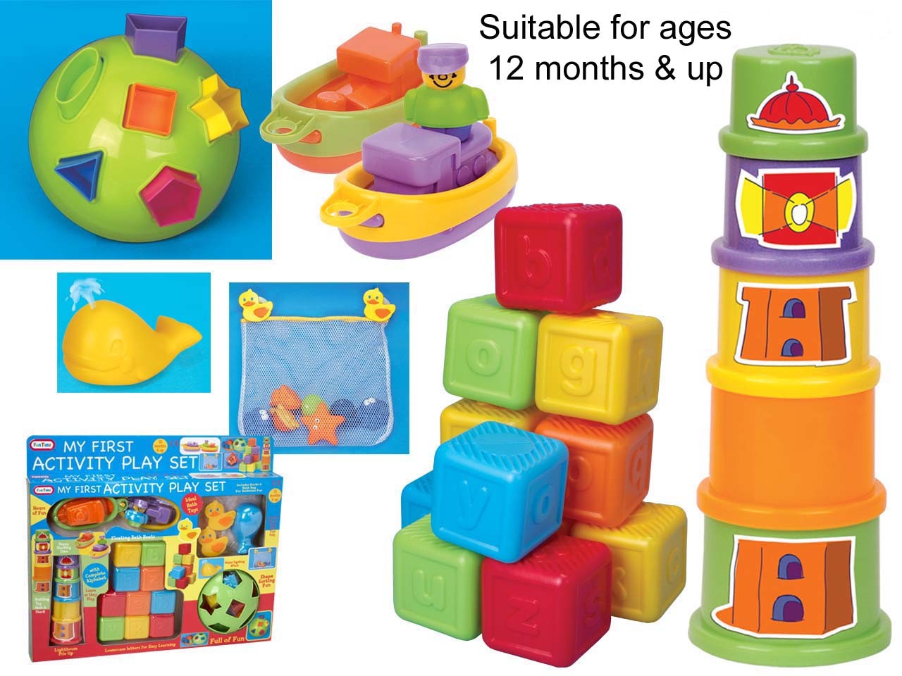 New My First Activity Play Set 5PC Toy Learning Toys