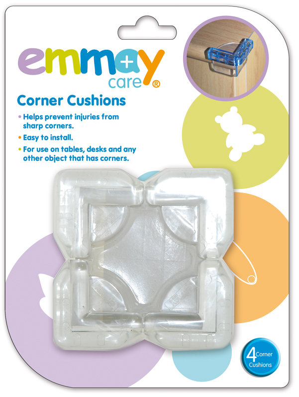 Emmay Care  Safety Corner Cushions - Glass Table & Shelf
