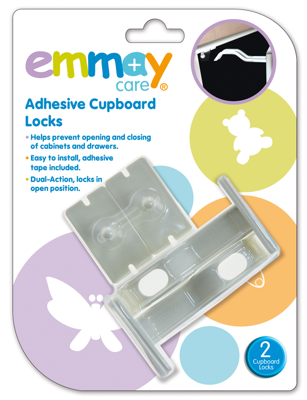 Emmay Care  Safety Adhesive Cupboard lock